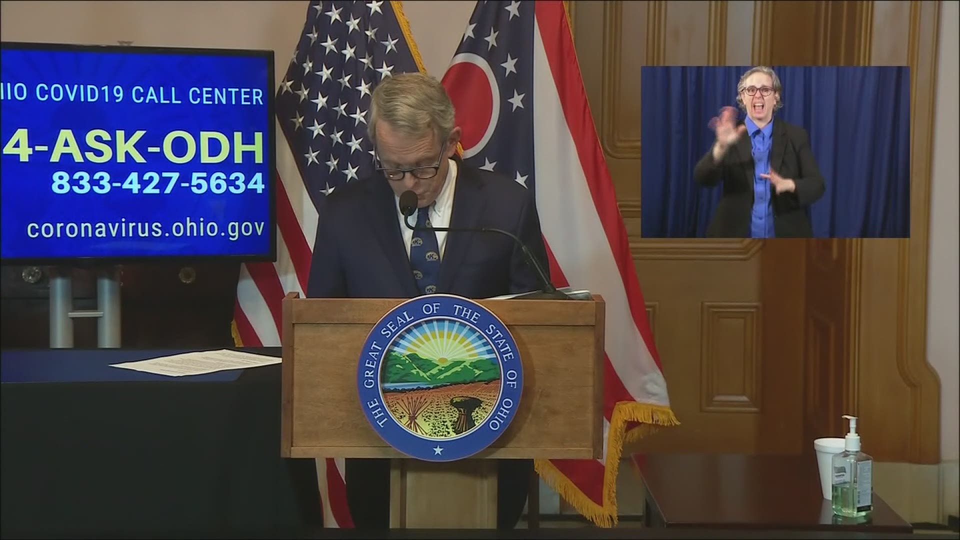 New order!  Governor Mike DeWine announced on Tuesday that he has issued an order allowing a maximum of two carryout alcoholic beverages at restaurants with permits.