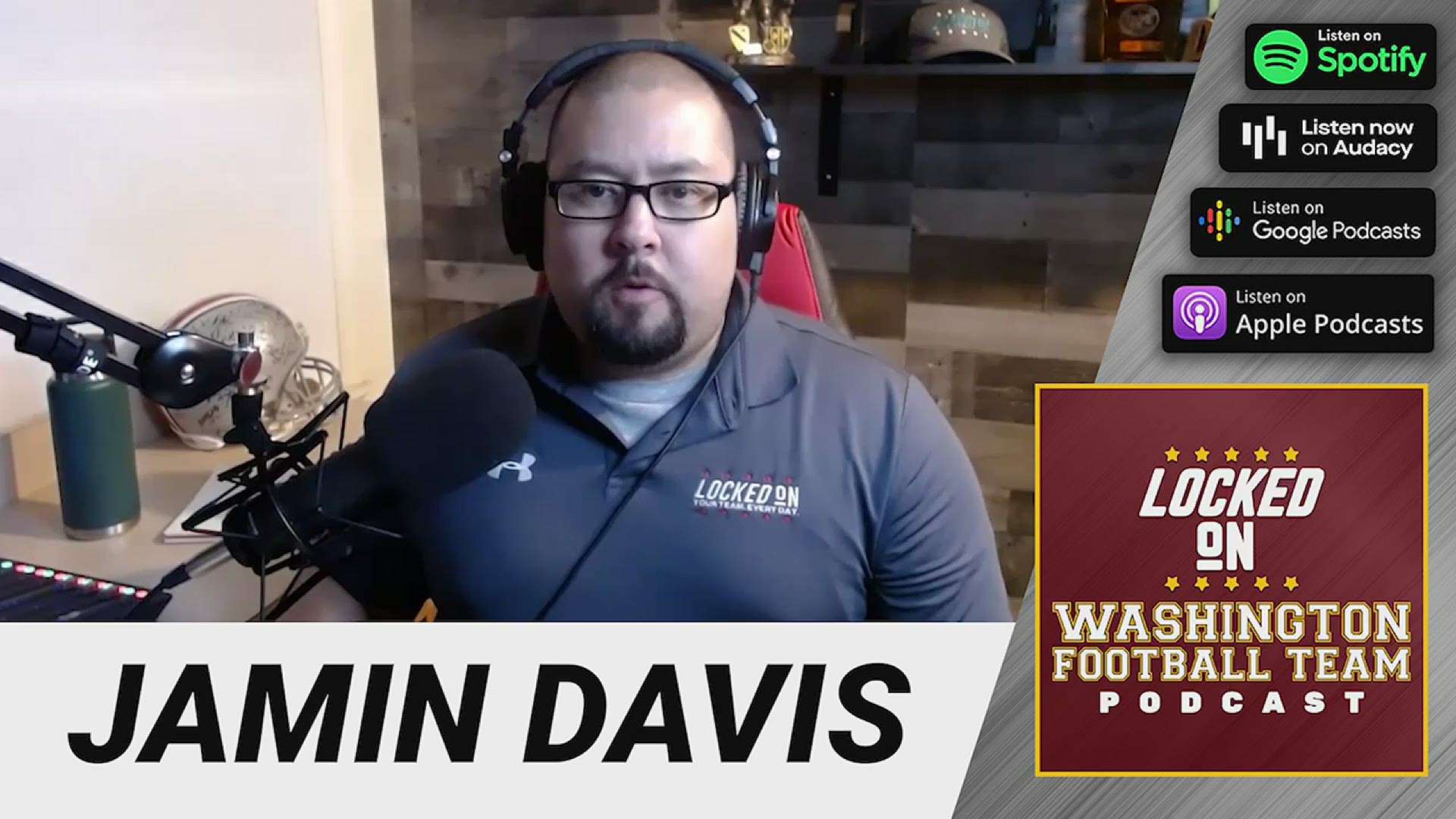 The Locked On team reacts to Jamin Davis being selected by the Washington Football Team in the 2021 NFL draft.