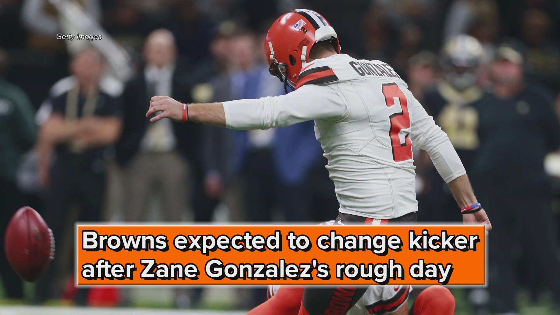 Reports: Cleveland Browns trying out new kickers following Zane Gonzalez's struggles Sunday