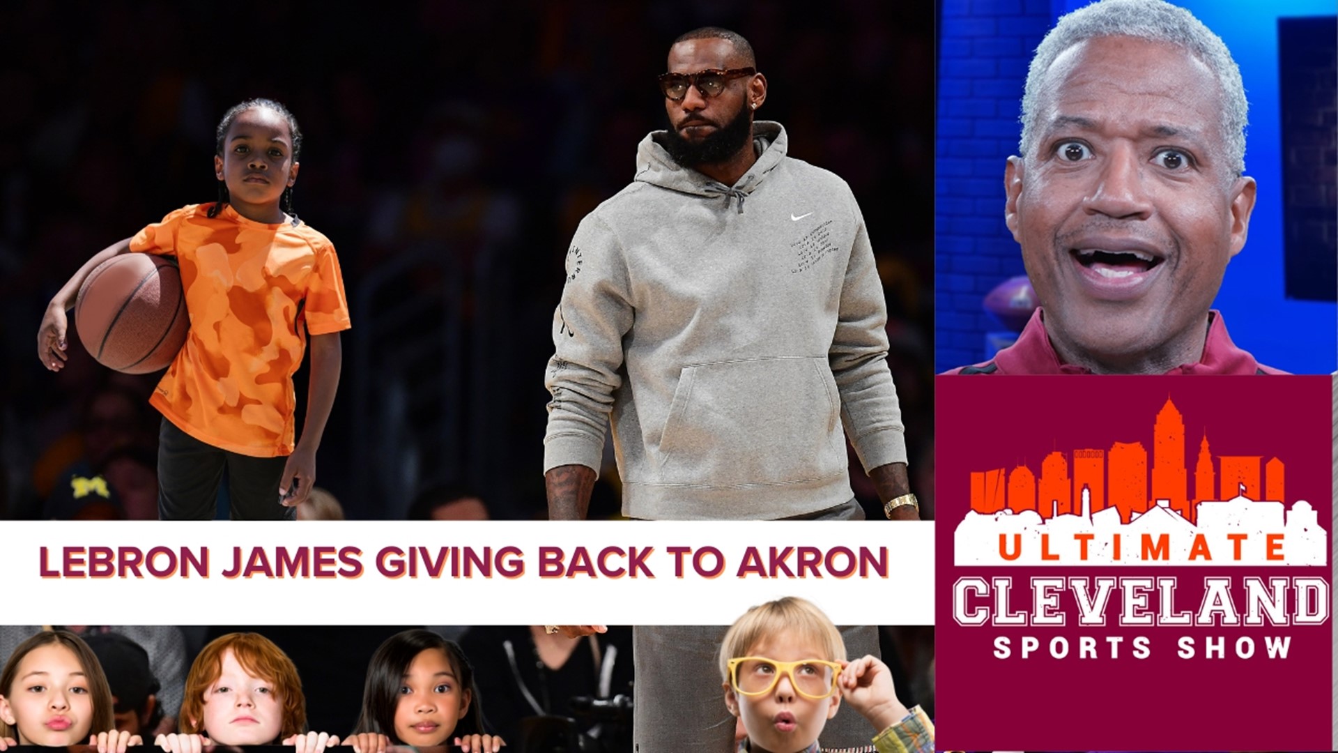 Brad Sellers gives LeBron James kudos for him putting his money where his mouth is. He's really making the community better on and off the court.