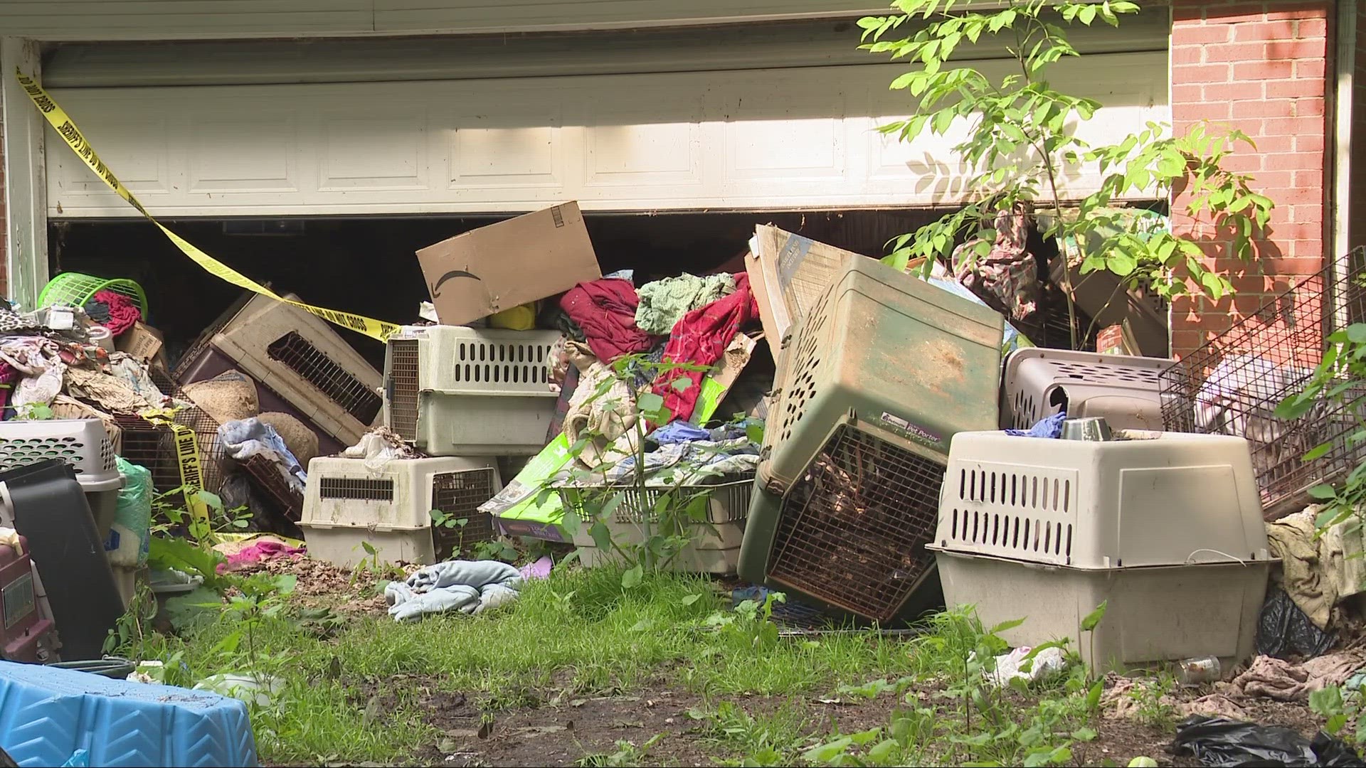 The Portage Animal Protective League’s Humane Investigations Department found the dogs after executing a search warrant last week.