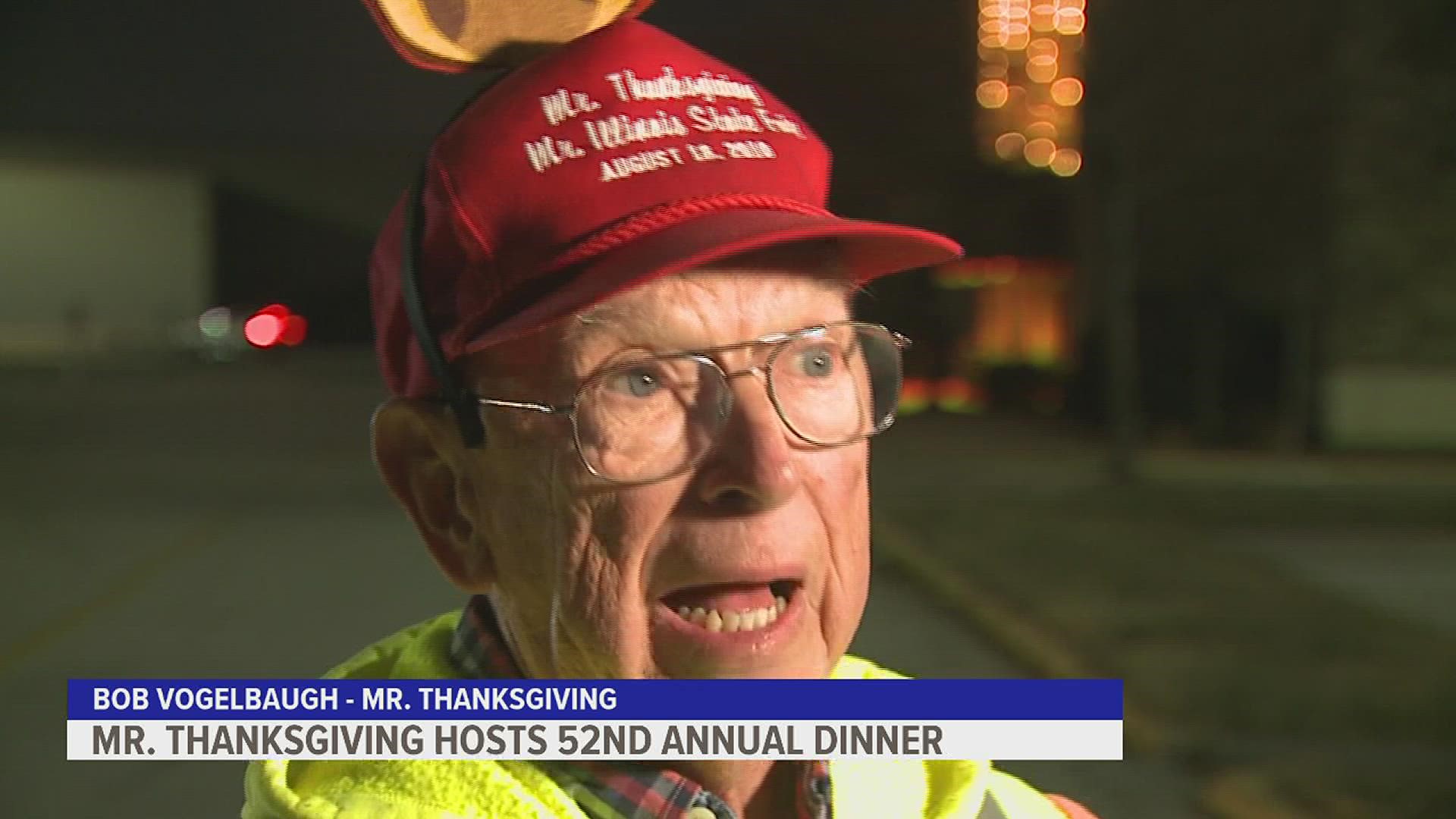 Mr. Thanksgiving continues to give back to the community as he serves thanksgiving dinners