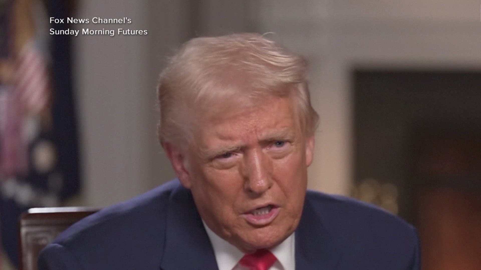 President Trump refuses to rule out recession as stock market falls ...