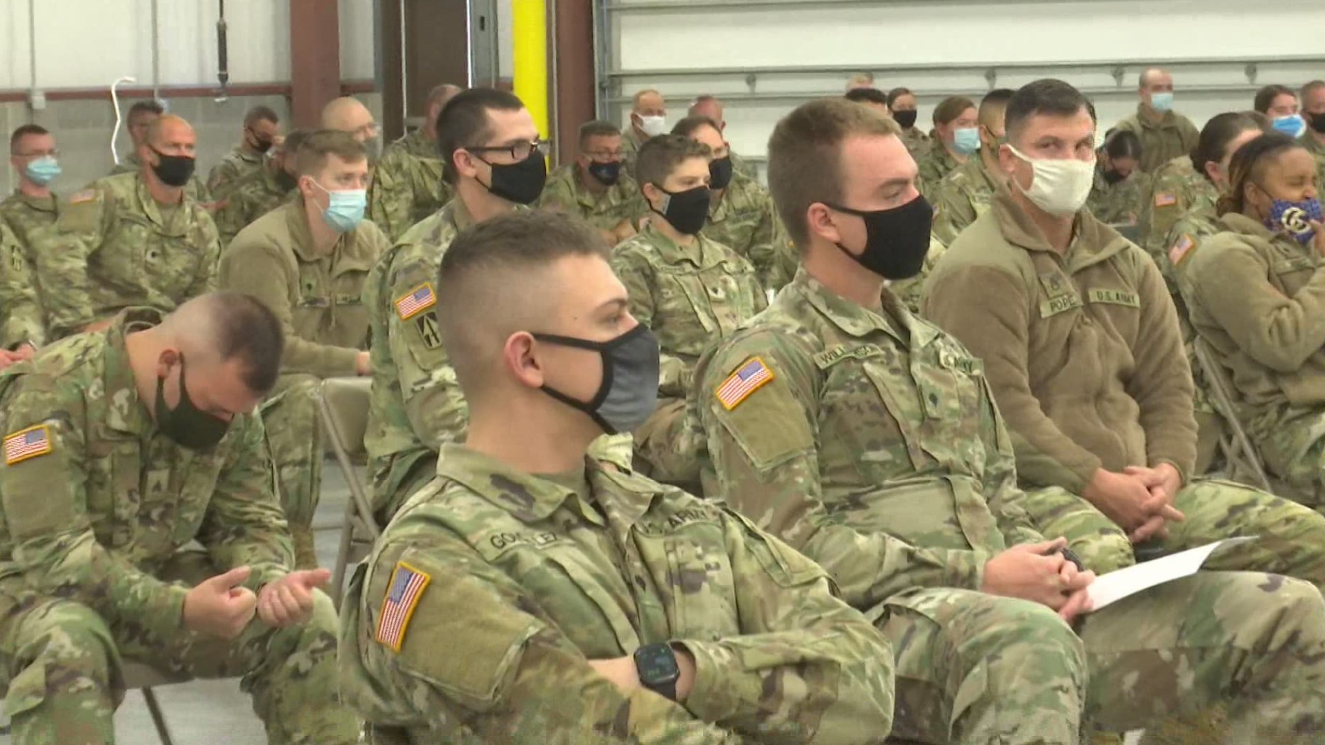 Several hundred Indiana National Guard members are training to help fight the COVID-19 outbreak at Indiana nursing homes.