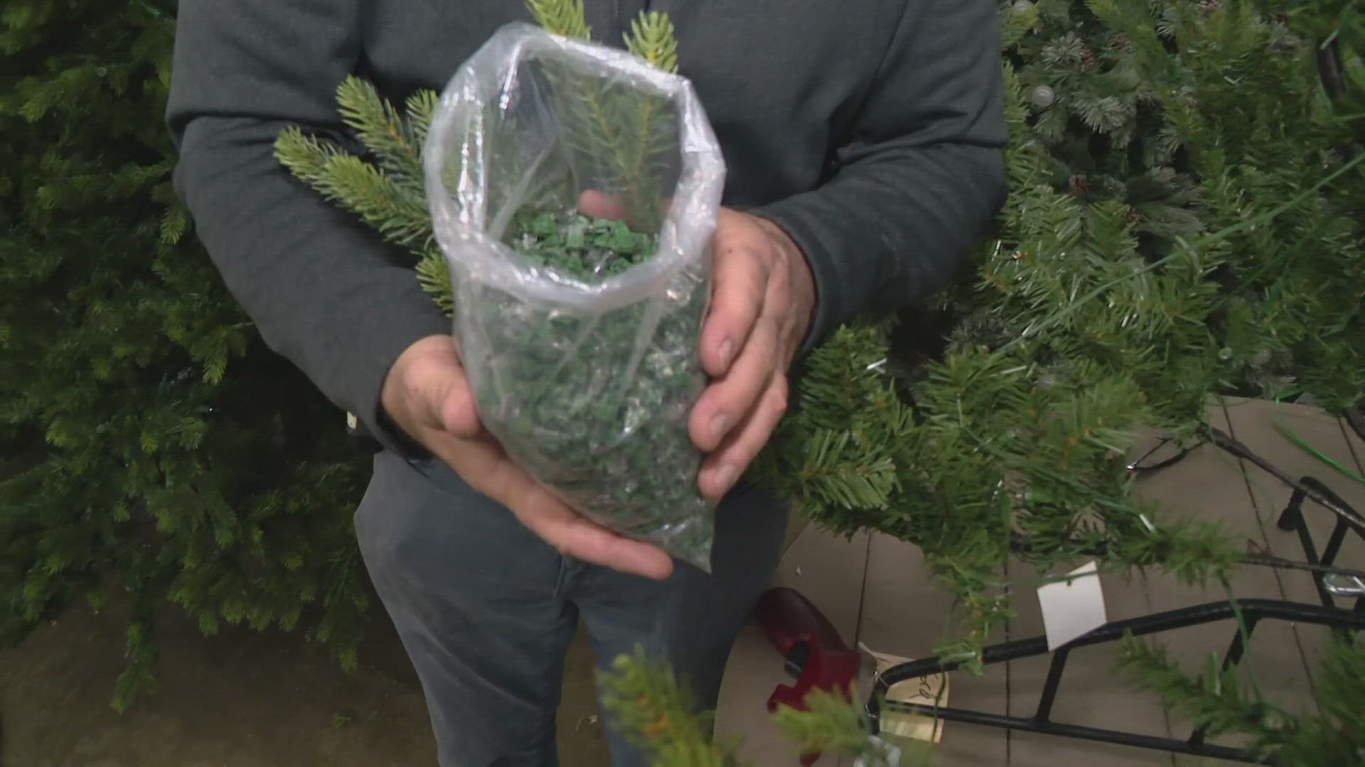 Pat Sullivan joined 13Sunrise Sunday to give some advice on setting up and maintaining artificial Christmas trees this year.