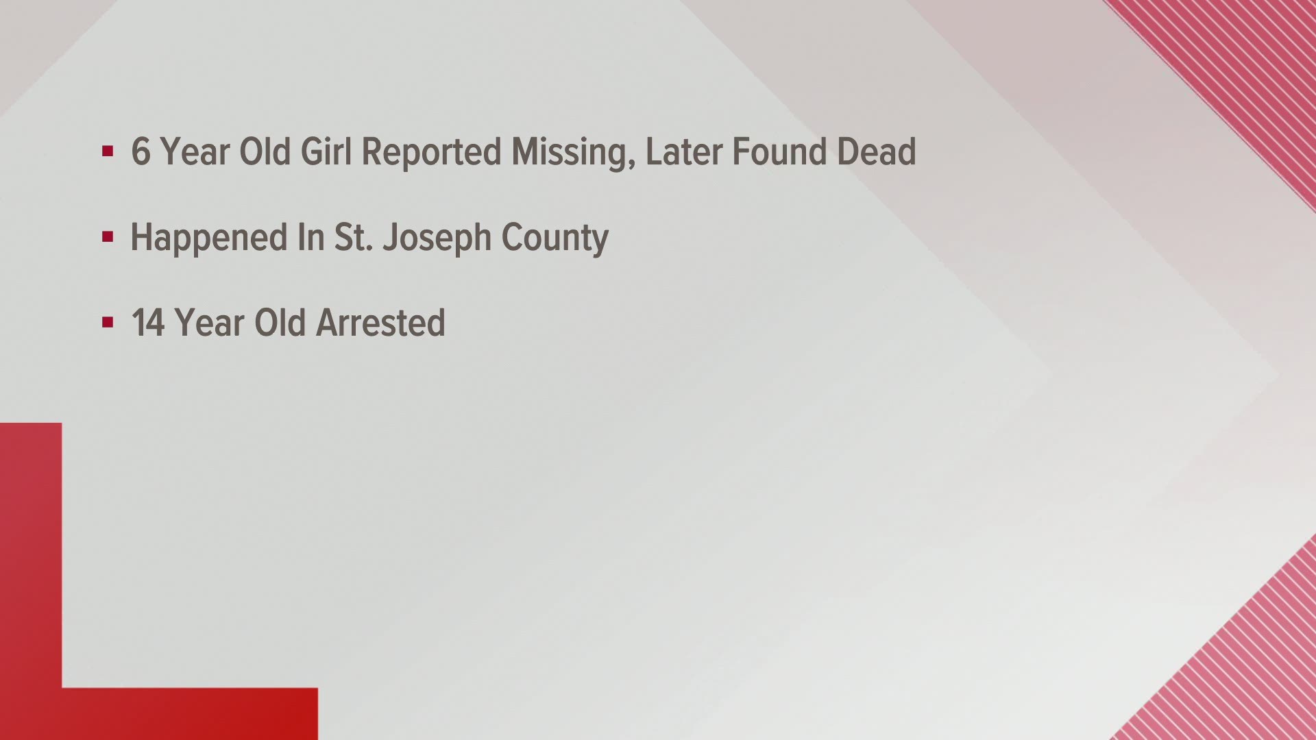 The six-year-old was found dead in a wooded area near the town of Chapman. A 14-year-old has been arrested.