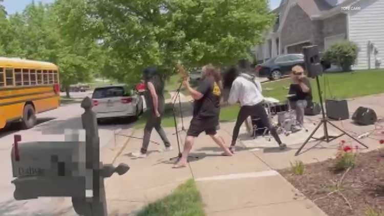 'School's out!' | Indiana dad rocks Alice Cooper to embarrass son on last day of school
