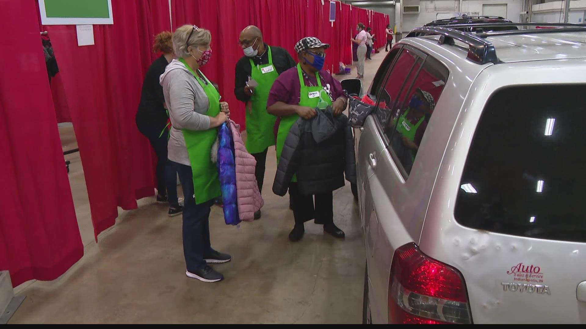 At least 1,800 kids have new winter coats after participating in Coats for Kids distribution day.