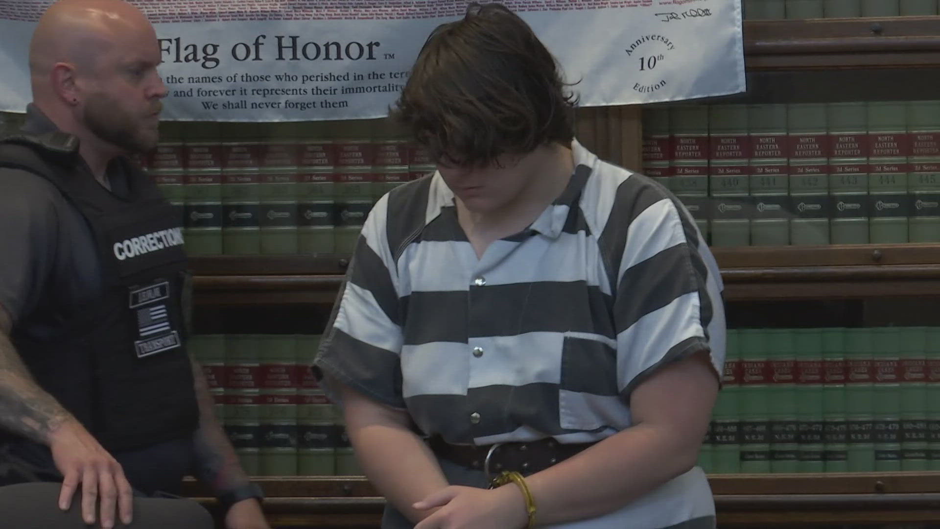 Court records show Landon Doty is facing 12 charges including rape, child molesting and sexual battery.