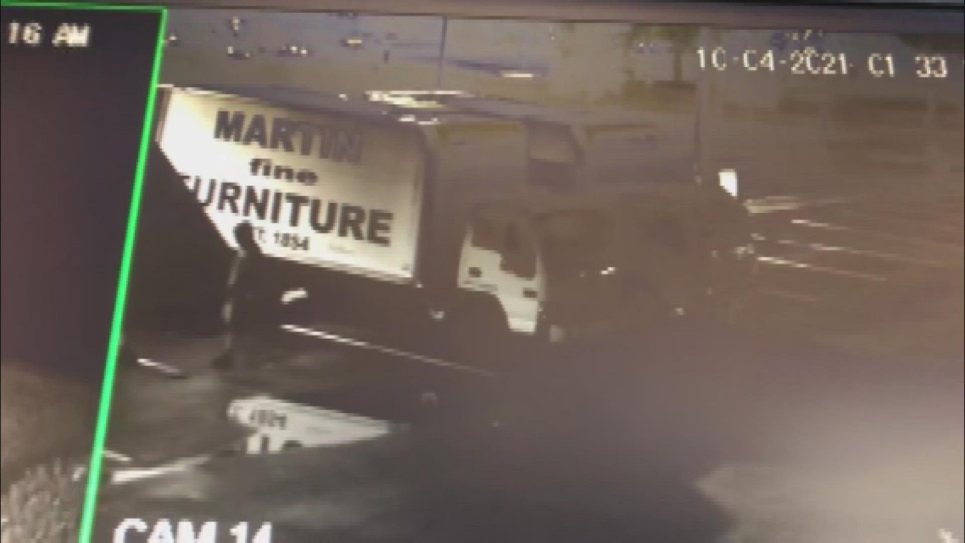 Martin Fine Furniture installed custom cages over its vehicles catalytic converters after a theft.