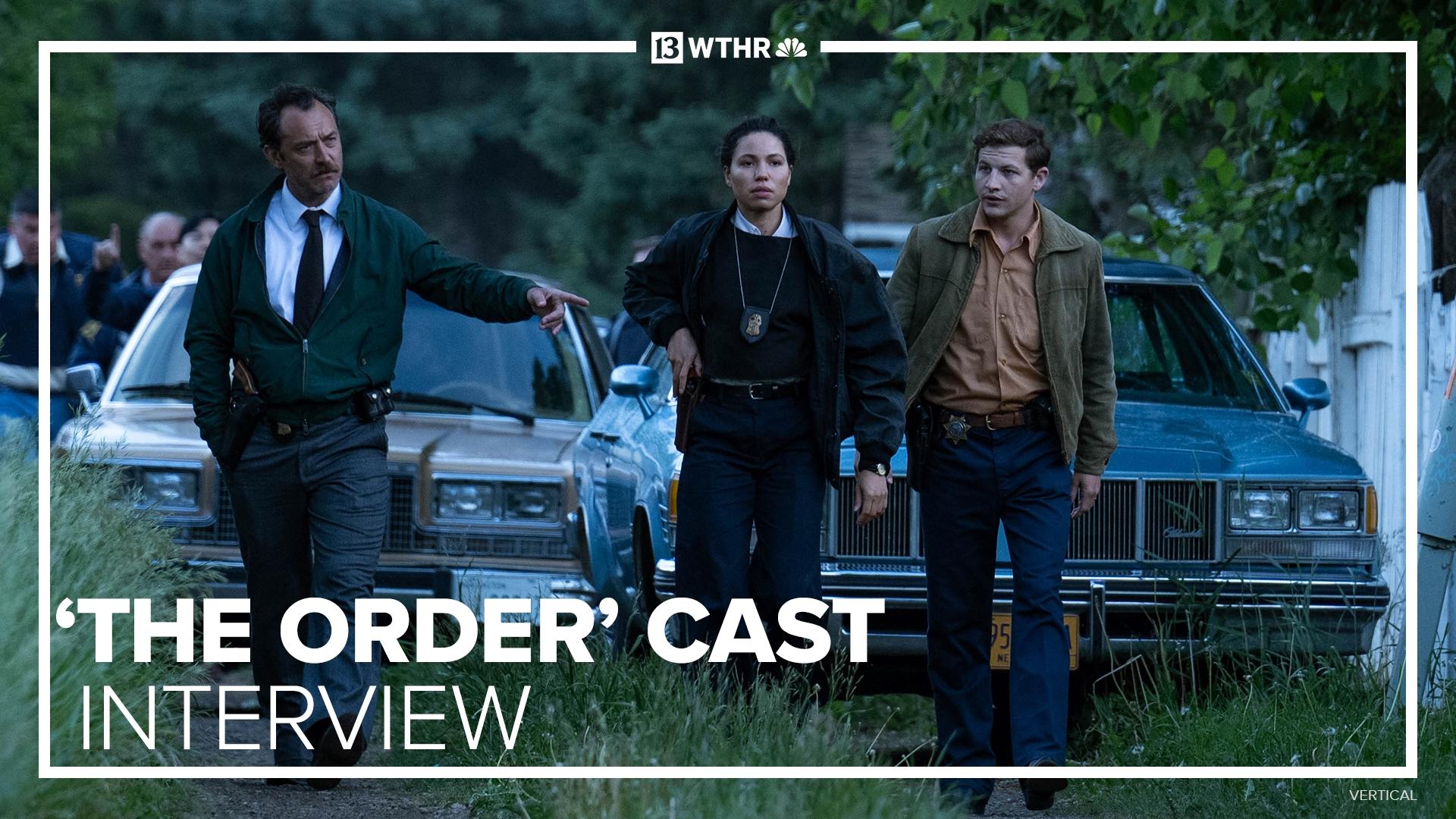 "The Order," co-starring Jude Law, Jurnee Smollett, Tye Sheridan and Nicholas Hoult, opens in theaters Dec. 6.