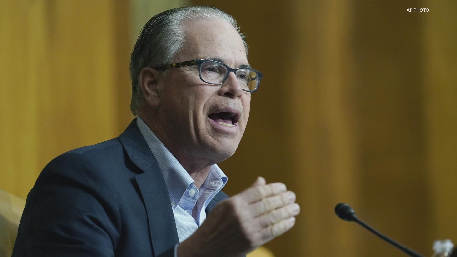 Sen. Mike Braun announces run for governor in 2024