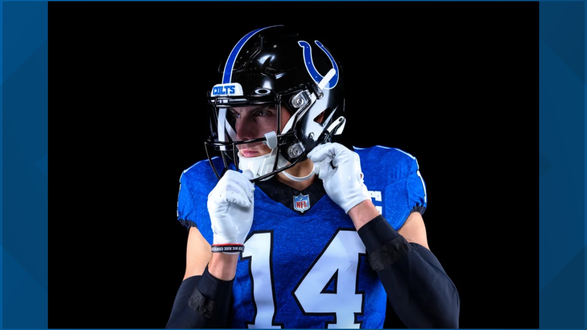 The new "Indiana Nights" uniforms will debut during the team's Oct. 22 game against the Cleveland Browns at Lucas Oil Stadium.