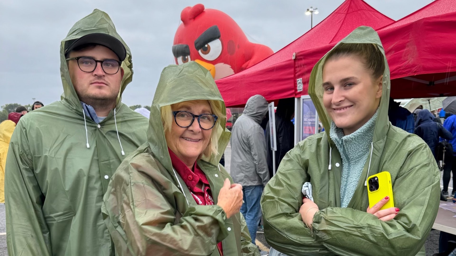 The Simonett family will be on the ground in New York City Thursday, guiding the giant "Bluey" balloon through the Macy's Thanksgiving Day Parade.