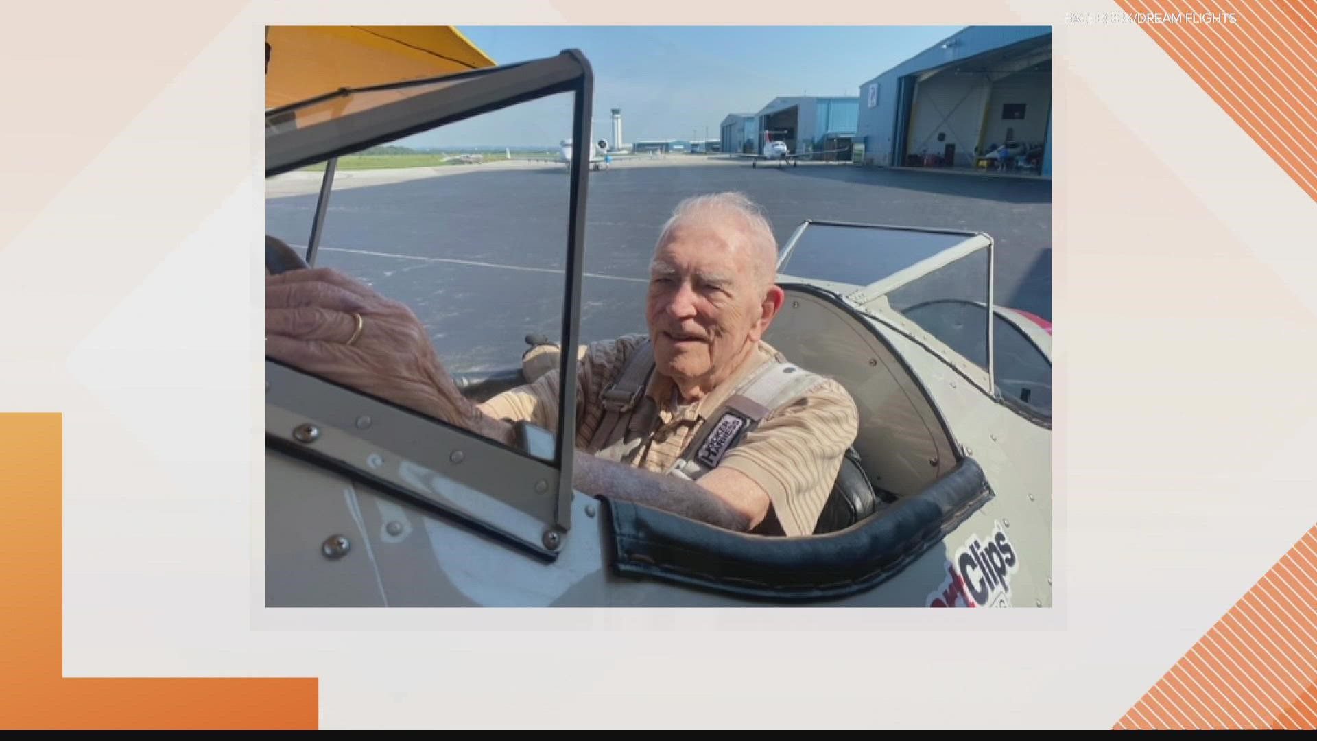 "Operation September Freedom" allows veterans to fly in vintage airplanes thanks to Dream Flights.