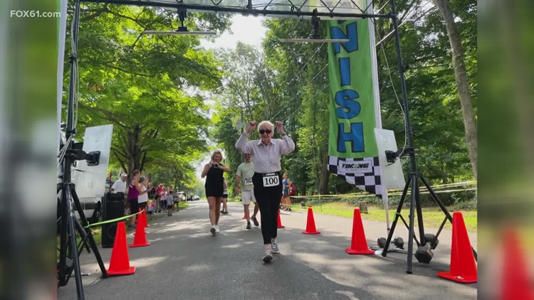 Connecticut woman completes 5K road race after turning 100