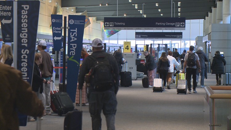 Airline passengers experience ease on busiest travel day of the year