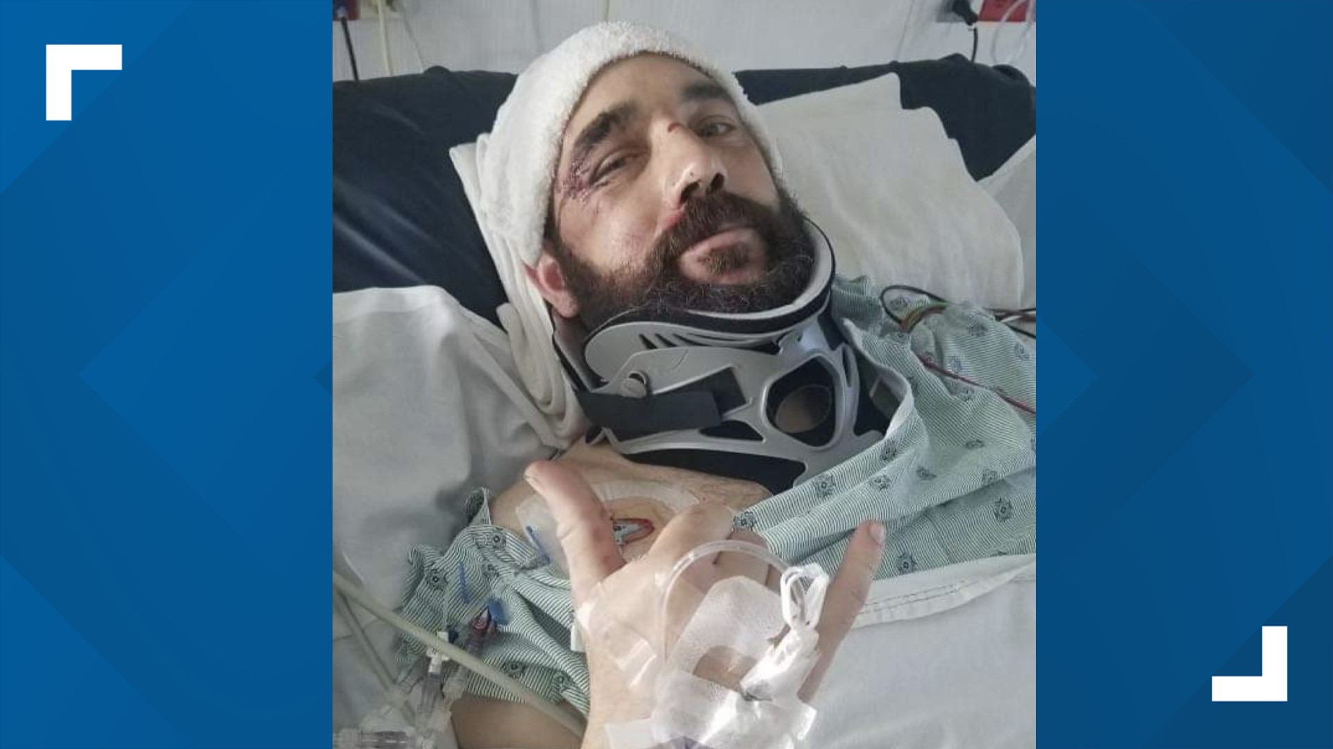 Josh Graff was seriously injured while running out to a crash on Jackman Road Tuesday night. His friends say he has always tried to help others.
