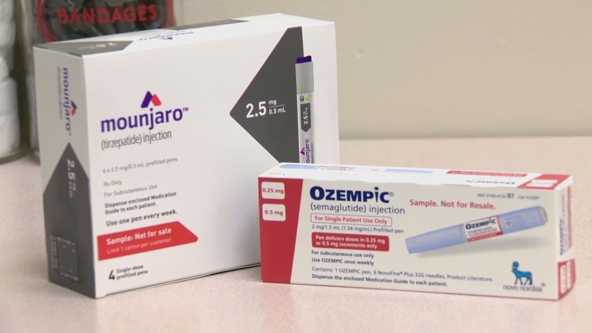 The FDA is warning consumers not to use off-brand versions of the popular weight-loss drugs Ozempic and Wegovy.