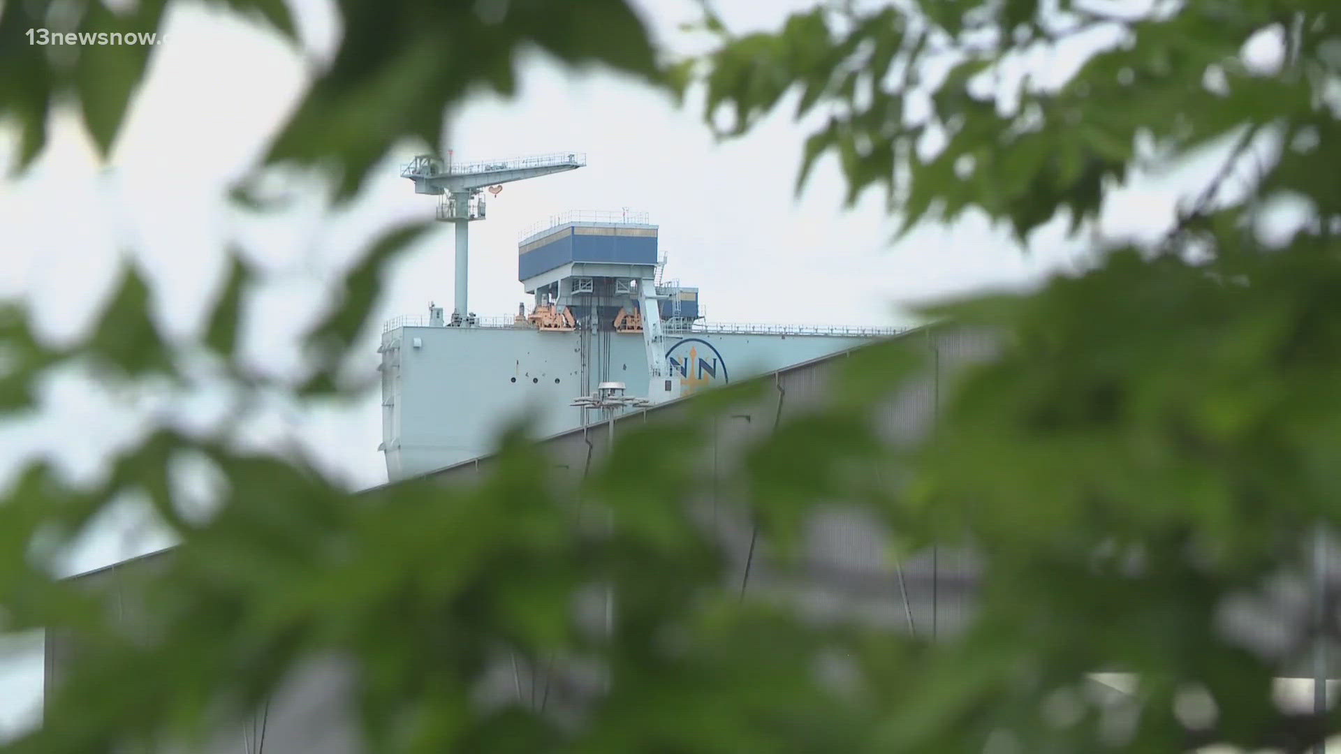 Newport News Shipbuilding has furloughed more than 400 employees, according to an internal email obtained by 13News Now.