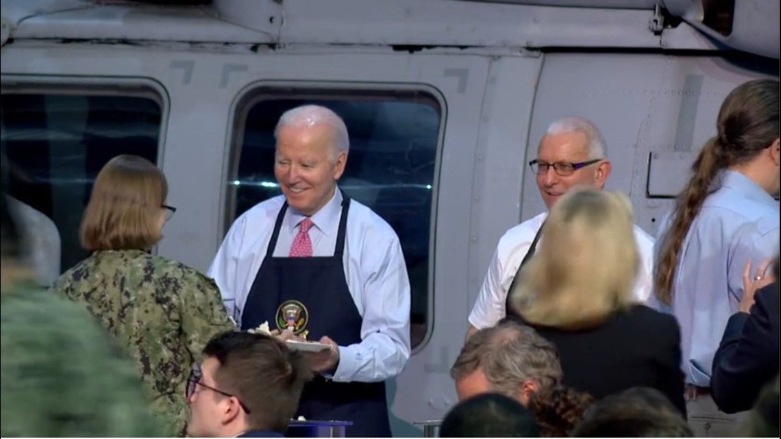 Biden, Jill Biden visit families at Naval Station Norfolk - Vimarsana News