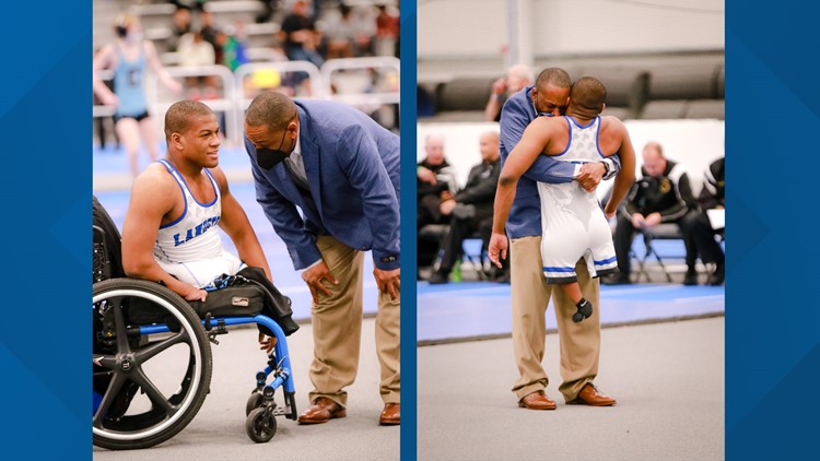 Virginia Beach teen born without legs becomes state wrestling champ