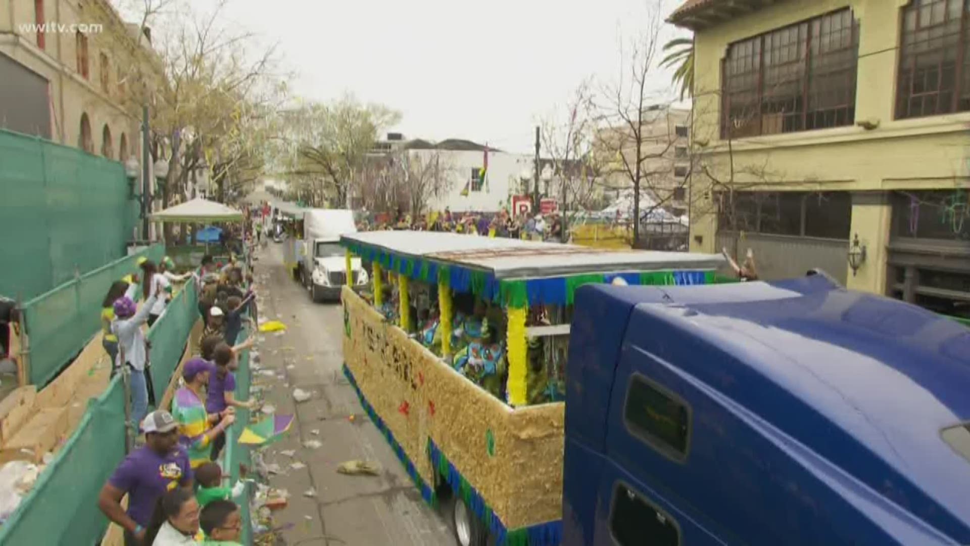 mardi gras truck floats