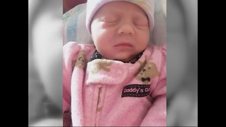 Dad in custody after baby found dead in the woods