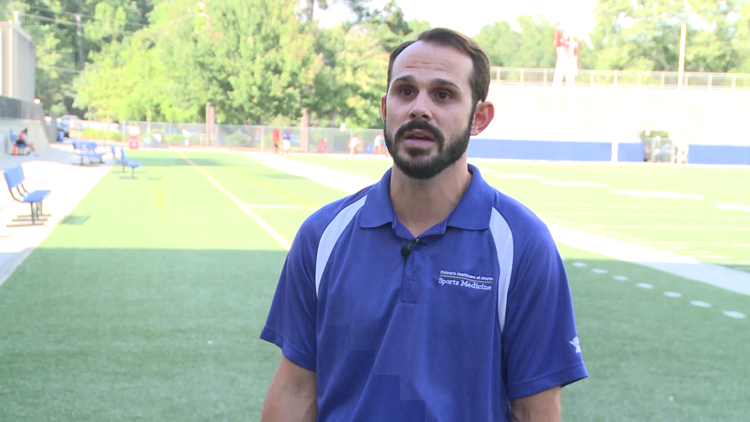 'I knew it was bad:' Athletic trainer reflects on crucial moments after McEachern player collapsed