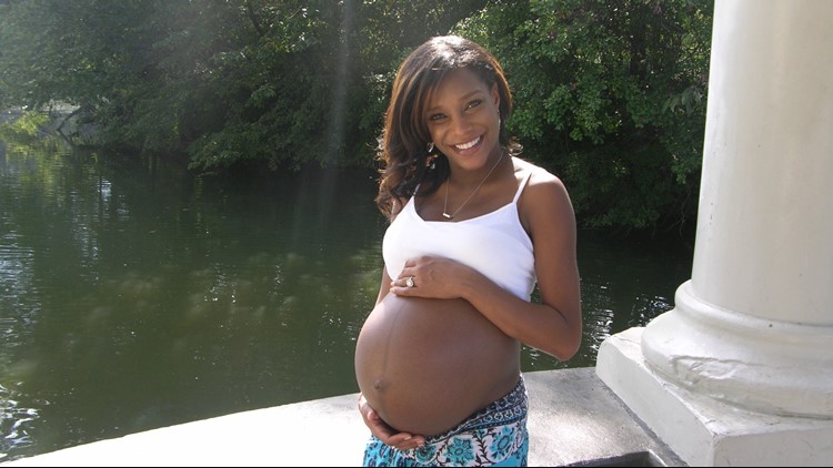 She went to the hospital to have her baby. Now her husband is raising two kids alone