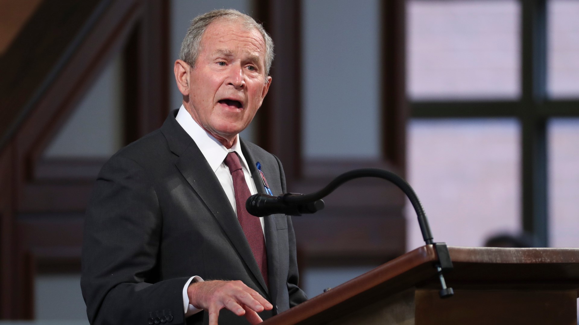 Bush said he will never forget joining him in Selma, Alabama for the 50th Anniversary of the march across the Edmund Pettus Bridge.