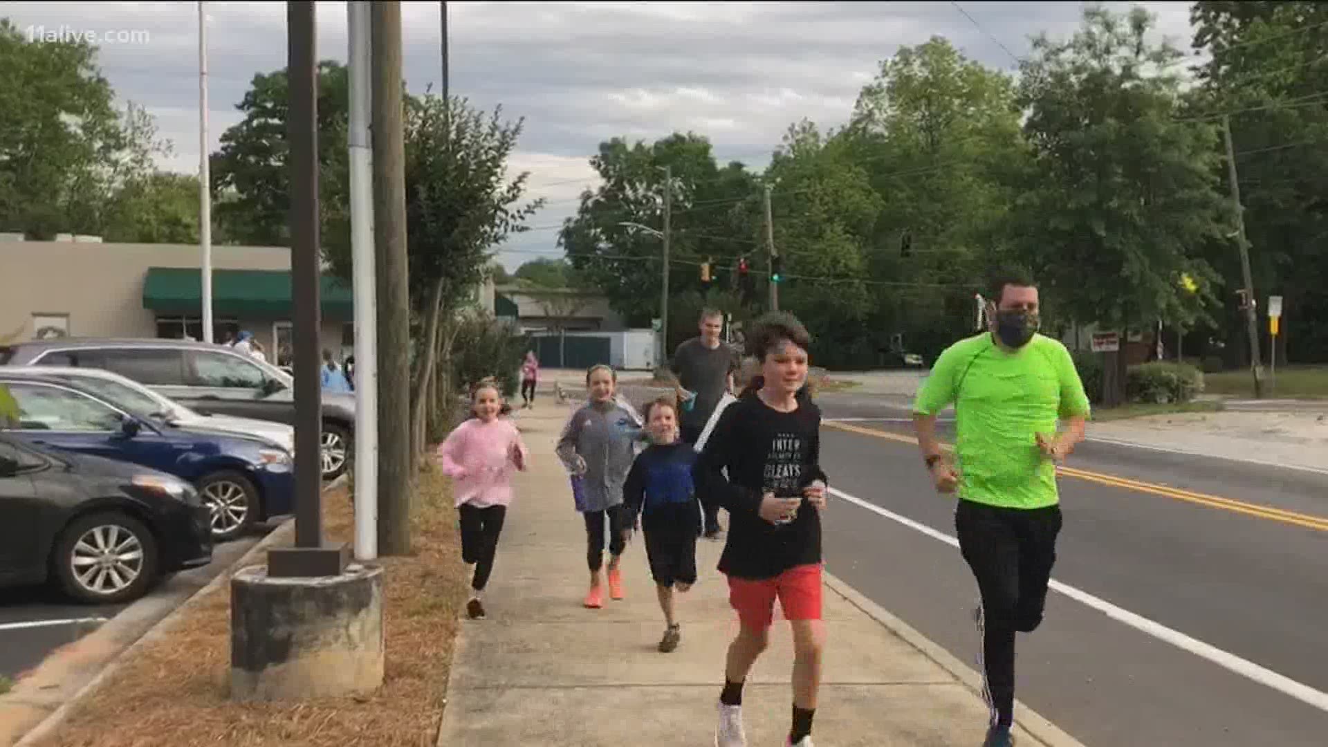 runners honor georgia jogger killed in february whas11 com