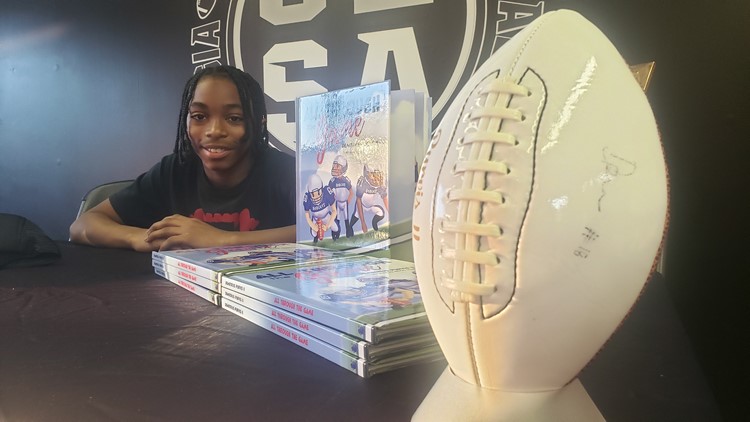 12-year-old Georgia boy writes his own children's book, runs two of his own businesses