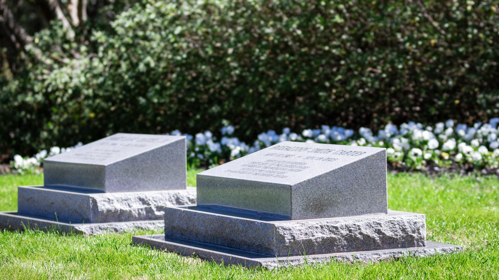 Rosalynn and Jimmy Carter’s graves now open to public