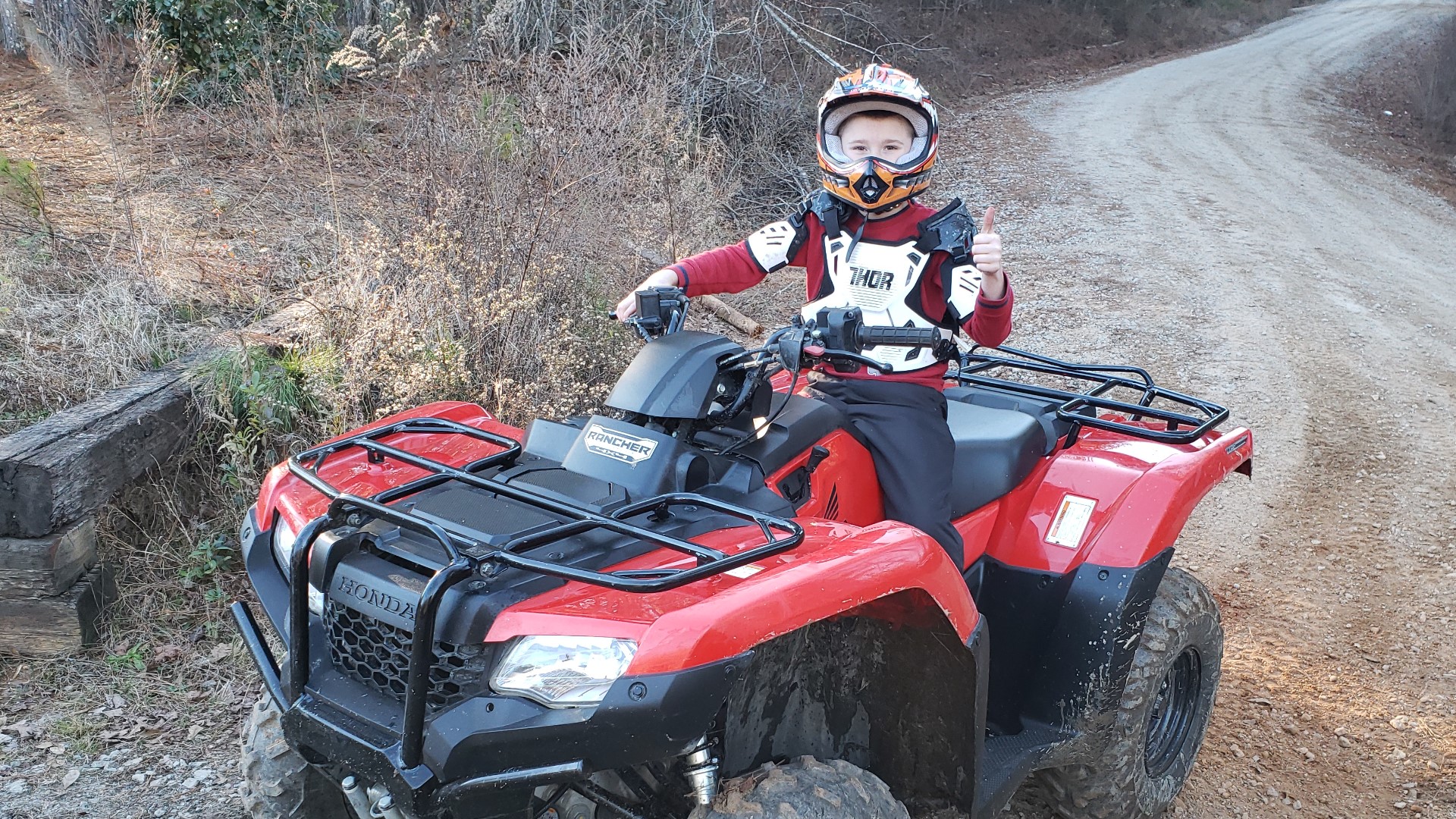 Riding ATVs can be a popular summer activity for older children.